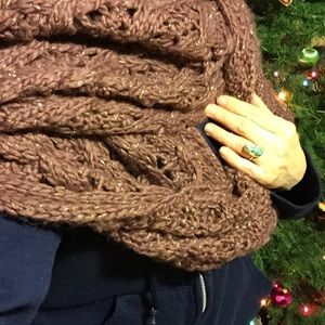 Rose n Gold thick and cozy wrap…